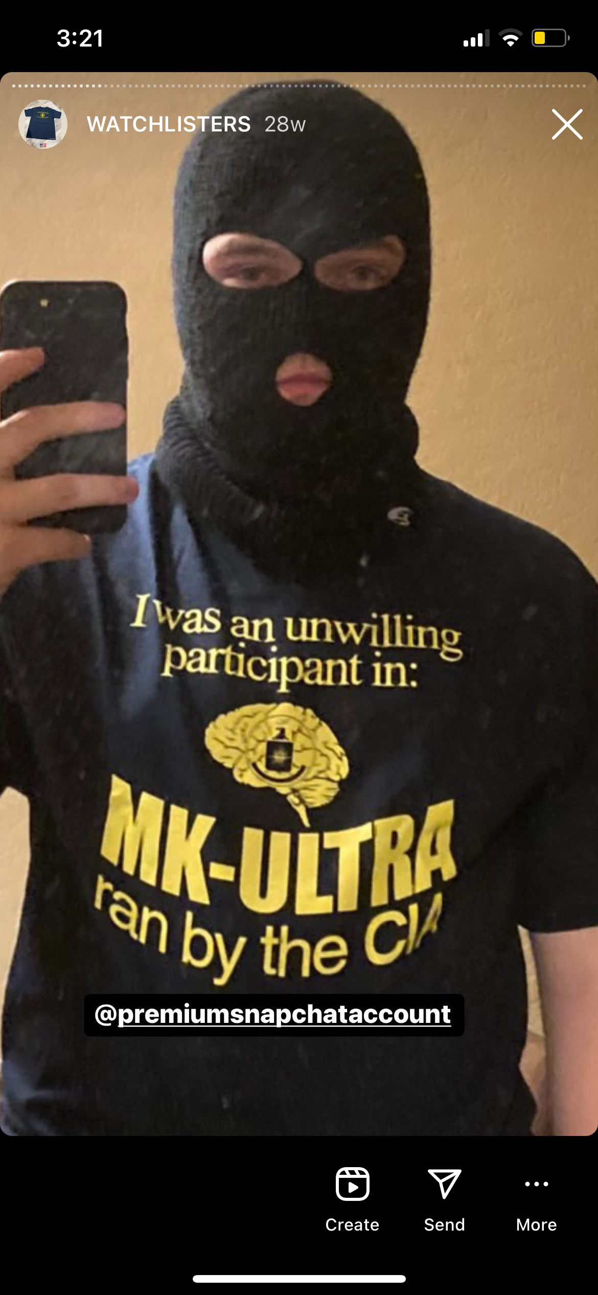 "MKULTRA" 6oz T-Shirt