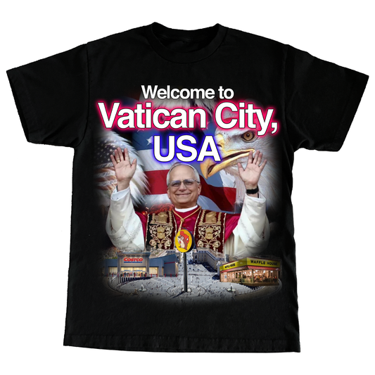 "POPE" 6oz COTTON TSHIRT
