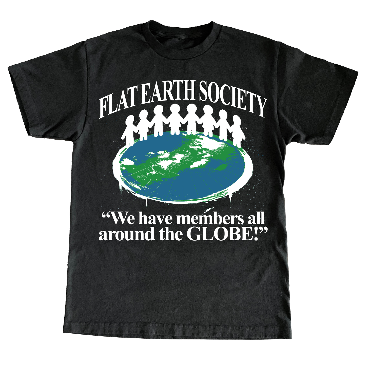 "FLATEARTH" 6oz T-Shirt