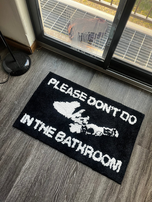 "COKE" TUFTED RUG 3 FEET WIDE