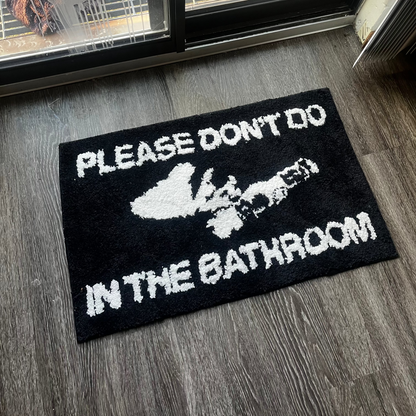 "COKE" TUFTED RUG 3 FEET WIDE