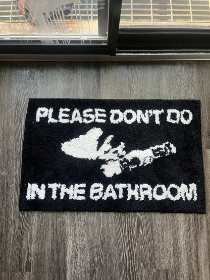 "COKE" TUFTED RUG 3 FEET WIDE