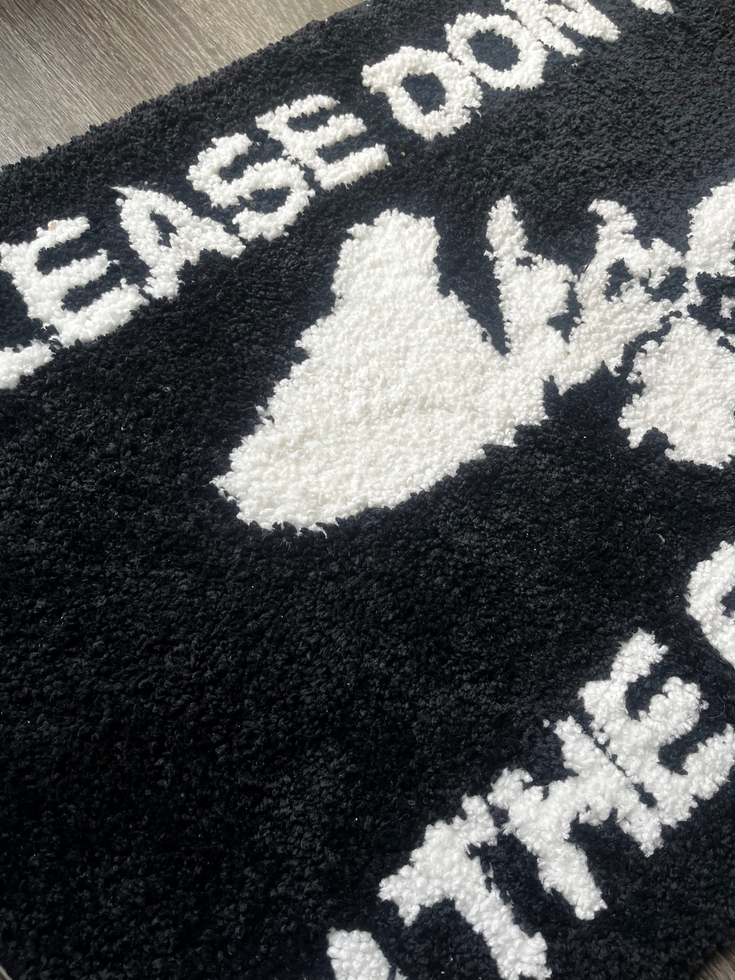 "COKE" TUFTED RUG 3 FEET WIDE