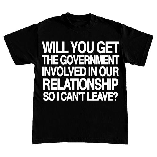 "MARRIAGE" 6oz Classic Tee