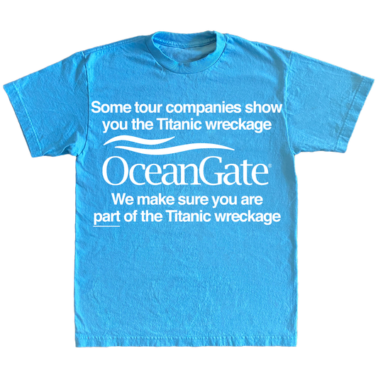 "OCEANGATE" 6oz T-Shirt