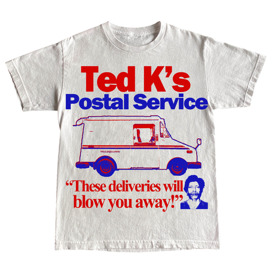 "POSTALSERVICE" 6oz Tshirt