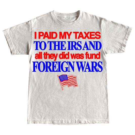 "TAXSEASON" 6oz Classic Tee