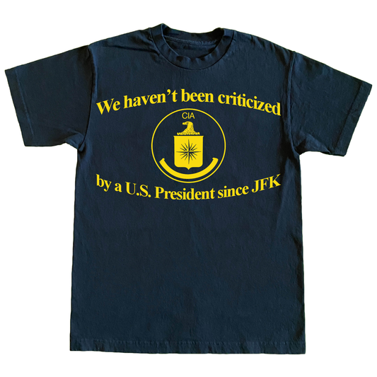 CIA LOVES JFK TSHIRT